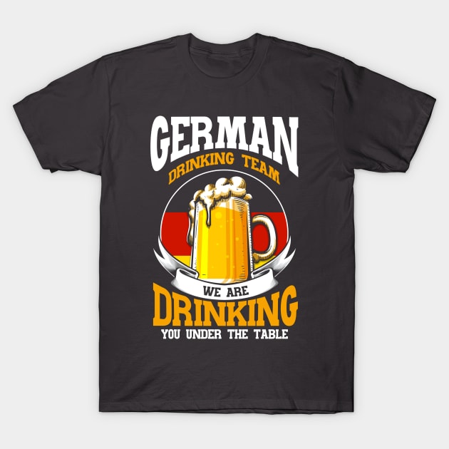 Beer Germany German T-Shirt by Toeffishirts